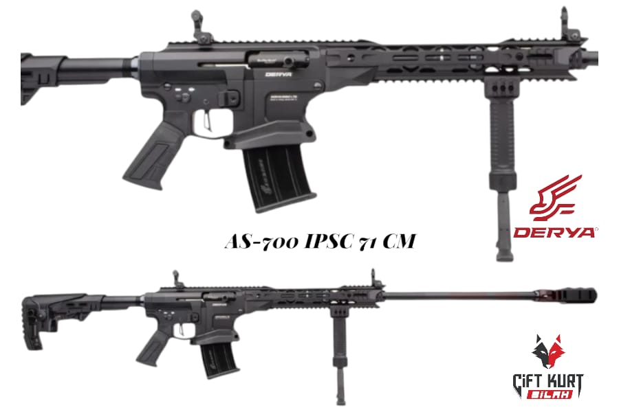 Derya MK-12 AS-700 IPSC 71cm Şarjörlü Yivsiz Av Tüfeği